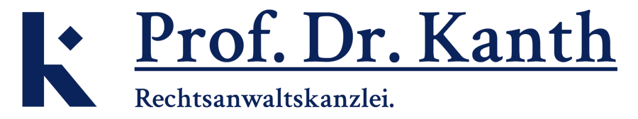 Prof. Dr. Kanth Rechtsanwaltskanzlei – Logo